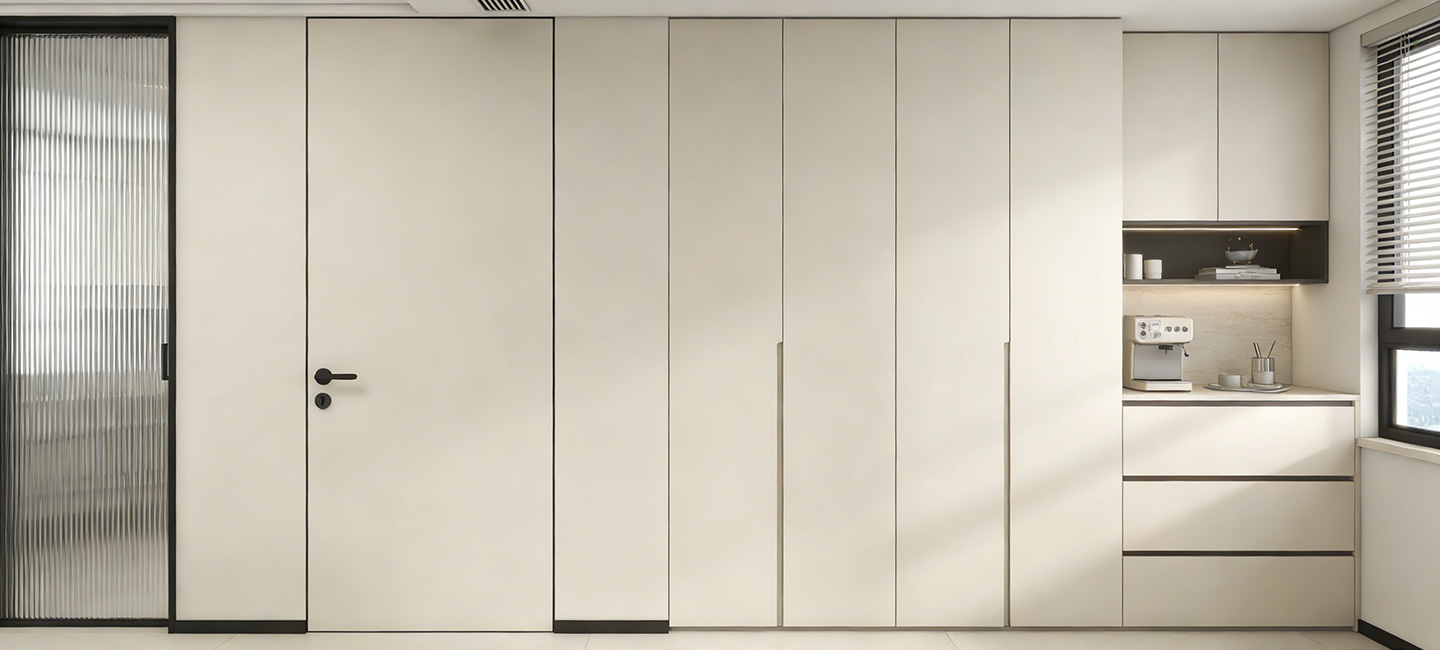 Interior Renovation Solutions | Integrated Door Wall Cabinet ...