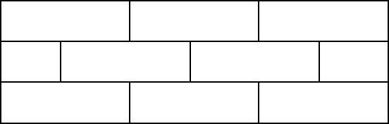 1/2 Staggered Pattern