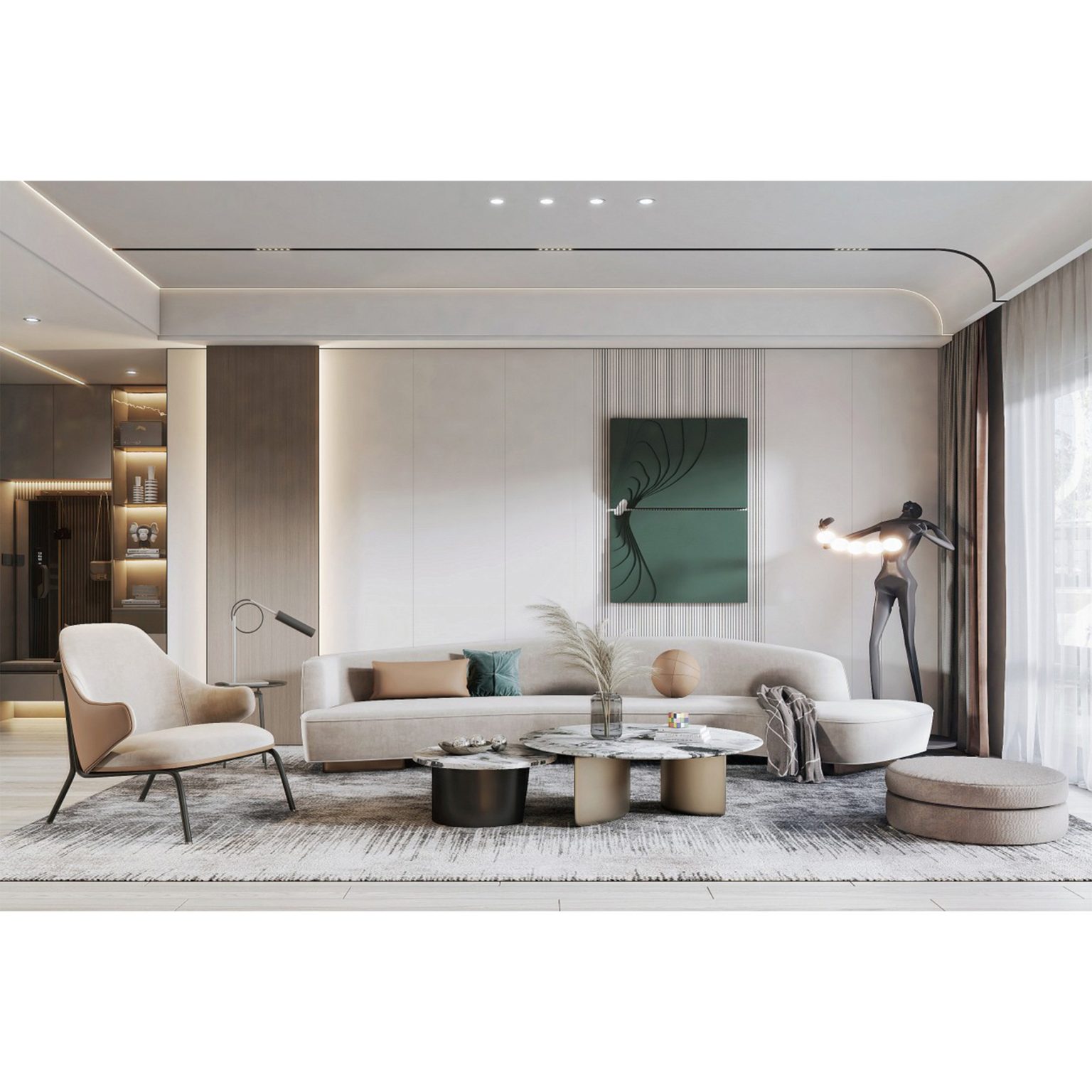 DBJ9011 Living Room Accent Wall Panels