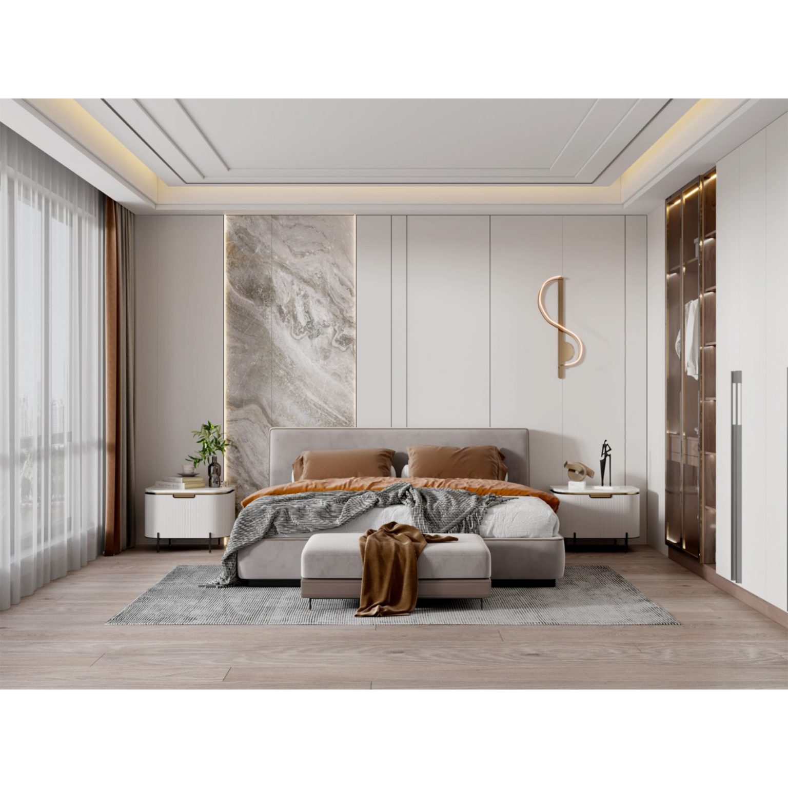 DBJ9016 Textured Accent Wall Panels