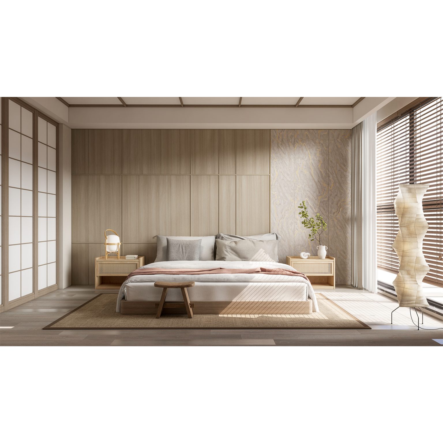 HBJ9045 Wooden Accent Wall Panels