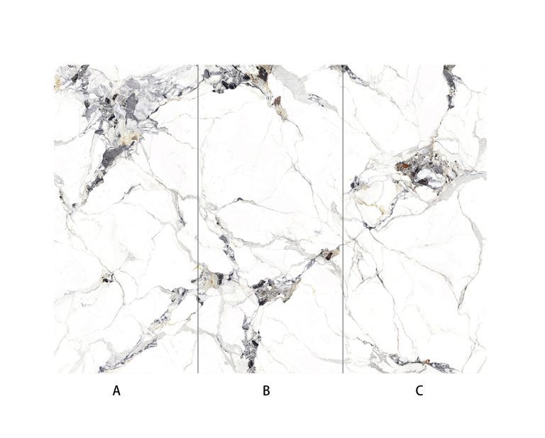 UM018 White Marble Wall Panel
