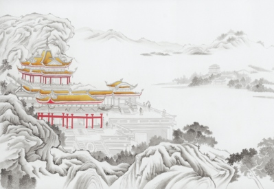 YX002 Embroidered Wall Panels