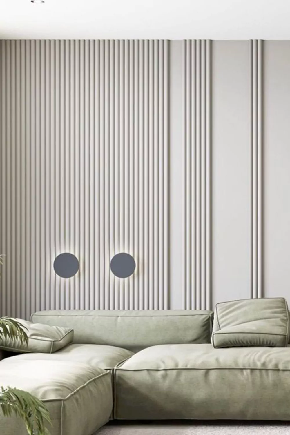 Fire-Resistant Fluted Wall Panel