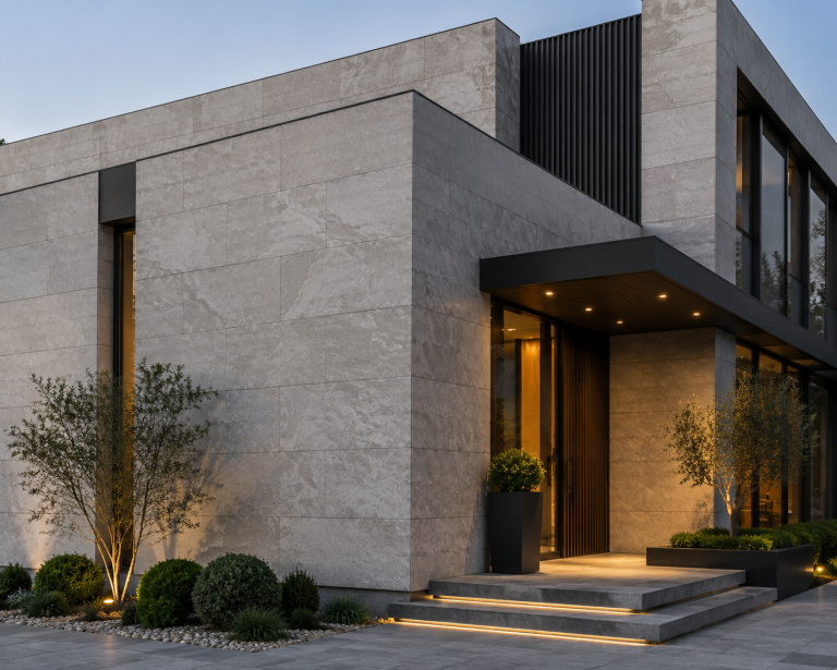 Stone-Inspired HPL Wall Cladding
